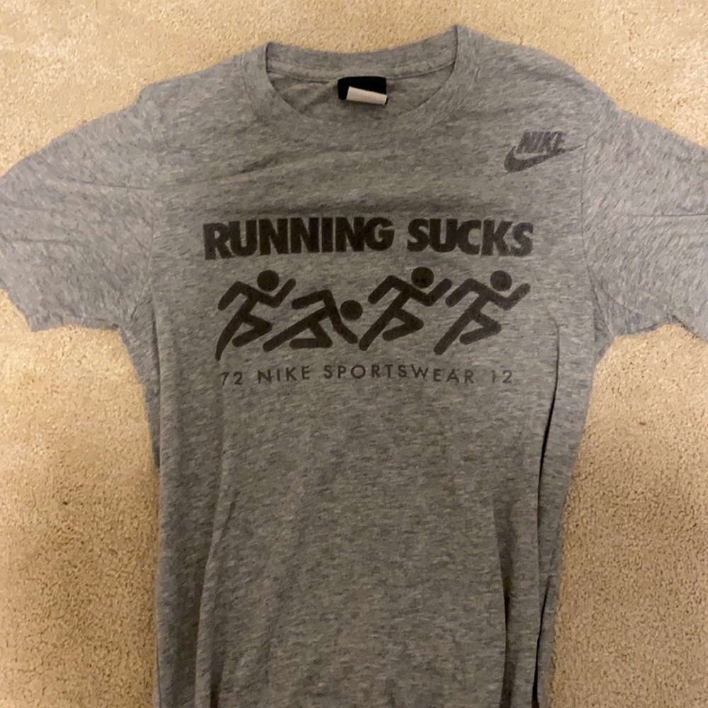 Running Sucks Nike t-shirt